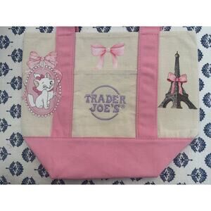 Disney Marie in Paris Custom Made Trader Joes Mini Tote One of a Kind